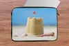 MuchoWow® Laptop Hülle 13 Zoll Sandburg - Strand - Muscheln Produktbild-Vorschau 5