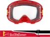 Red Bull Spect Motocrossbrille STRIVE rot mit klaren Produktbild-Vorschau 2