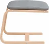 vidaXL Sgabello grigio chiaro 51x41x40 cm tessuto Anteprima dell’immagine prodotto 5