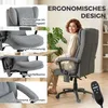 Ergonomiczne krzesło biurowe HOMCOM z funkcją masażu i Podgląd zdjęcia produktu 6
