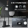 3-in-1 Toiletset in schwarz | Einsetzbares Toiletborstelset Produktbild-Vorschau 8