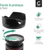 CELLONIC Pare-soleil ES-68 II compatible avec Canon EF 50mm Voir les images du produit 3