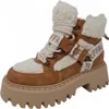 Buffalo Femmes Bottes à lacets Marron Loisirs, Taille:37 EU Voir les images du produit 19