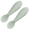 EZPZ Babylöffel Silikon Löffel Tiny Spoon 2 Stück Pastel Produktbild-Vorschau 1