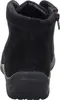 The back view of a black suede boot. Anteprima dell’immagine prodotto