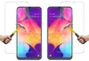Two smartphone screen protectors are shown, each with a hammer striking it to demonstrate durability. Produktbild-Vorschau