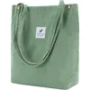 STILVORA Schultertasche Cord, Damen Schlicht – Weiche Produktbild-Vorschau 3