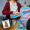Bär mit Doktorhut Kaffeebecher in schwarz mit Spruch Produktbild-Vorschau 3