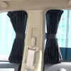 2x Sonnenschutz Auto Universal Auto Schwarz Pkw Produktbild-Vorschau 5