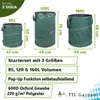 TTL GARDEN Starter Set Pop Up Gartensack 85L 120L 160L Produktbild-Vorschau 2