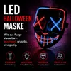 LED Grusel Maske rot & blau Mix - wie aus Purge steuerbar, Produktbild-Vorschau 5
