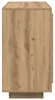 vidaXL Mueble aparador, estilo artesanal, roble, 80 x 40 x Vista previa de la imagen del producto 6