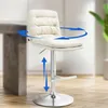 Barhocker Damar Stoff chrom creme Produktbild-Vorschau 6