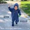 Höhenhorn Ibex Baby Fleece Overall Navy Gr. 68 Produktbild-Vorschau 3