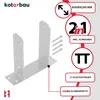 KOTARBAU® 4 pz Staffe per Pali TT Fissaggio Pali Legno Anteprima dell’immagine prodotto 5