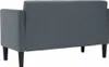 vidaXL Sofa dwuosobowa ciemnoszara 111 cm aksamitna Podgląd zdjęcia produktu 5