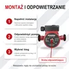 AVANSA 25-4/180 Pompa obiegowa CO 230 V – DN25 1½", 180 mm, Podgląd zdjęcia produktu 6