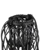 BELIANI Dekorative Laterne Schwarz mit Kerzenhalter 40 cm Produktbild-Vorschau 4