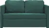 vidaXL Bodensofa mit Schlaffunktion Dunkelgrün 122x204x55 Produktbild-Vorschau 5