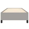 vidaXL Struttura letto senza materasso grigio chiaro 90x190 Anteprima dell’immagine prodotto 4