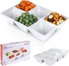 Snackschalen aus weißem Porzellan - 6er-Set Produktbild-Vorschau 11
