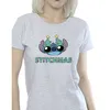 Disney - "Stitchmas" T-Shirt für Damen BI26103 (XL) (Grau) Produktbild-Vorschau 3