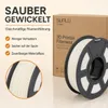 SUNLU 3D Drucker Filament ABS 1,75 mm Cremeweiß/White, 1 kg Produktbild-Vorschau 5