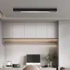 ZMH Deckenlampe LED Deckenleuchte Schwarz 32W 107CM Lang  Produktbild-Vorschau 7