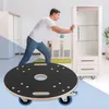 ECD Germany Wózek transportowy okrągły, Ø 57x14,5 cm, z Podgląd zdjęcia produktu 1