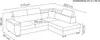 MÖBEL LUX Ecksofa NICOLE, L-Form Sofa mit Schlaffunktion, Produktbild-Vorschau 5