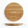 Drehbares Holzbrett (45 cm), Eiche, zum Servieren von Produktbild-Vorschau 5