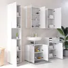 A set of white bathroom cabinets and a sink. Náhled obrázku produktu