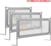 Izrielar 3X Bettgitter Bettschutzgitter Kinderbettgitter Produktbild-Vorschau 1
