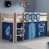 Vipack Spielbett Pino, Liegefläche 90x200 cm mit Textilset Produktbild-Vorschau 2