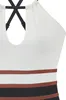 LASCANA Badeanzug weiß/schwarz Größe 38 Cup A/B Produktbild-Vorschau 4