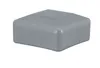 Pfostenkappe 8x8 cm Grau 1 Stück vierkant 80x80 mm Produktbild-Vorschau 4