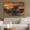 Wanddeko 60x40 cm - Tiere - Natur - Leopard - Produktbild-Vorschau 5