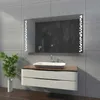 Badspiegel mit LED Beleuchtung und Touch-Schalter - Detroit Produktbild-Vorschau 3