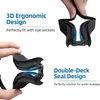 Schwimmbrille, kein Auslaufen Anti-Beschlag UV-Schutz Produktbild-Vorschau 2
