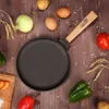 Pfannkuchen Bratpfanne Gusseisen 24 cm Holzgriff Produktbild-Vorschau 4
