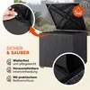 CASARIA® Auflagenbox 318L Polyrattan - Wetterfeste Garten Produktbild-Vorschau 4