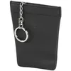 Esquire Leder Schlüsselmäppchen Logo Quick Key Case Black Produktbild-Vorschau 6