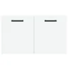 vidaXL Wandschrank Weiß 60x36,5x35 cm Holzwerkstoff Produktbild-Vorschau 3