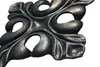 UHRIG Dekorative Rosette aus Stahl Schmiedeeisen Ornament Produktbild-Vorschau 3
