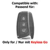 Auto Schlüssel Kunststoff Hülle ABS Plastik Schutz Cover Produktbild-Vorschau 3