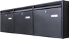Burg-Wächter Briefkastenanlage 3-fach schwarz 108x32x10cm, Produktbild-Vorschau 4