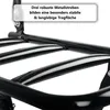 Frontgepäckträger Fahrrad Gepäckträger Lenker vorne Schwarz Produktbild-Vorschau 8