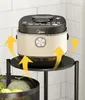 (5 úrovní, kulaté) Otočná kuchyňská police, vícevrstvý Náhled obrázku produktu 2