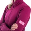 T-shirt Sensor Merino Active Stand-up Zip Damen lang lilla Produktbild-Vorschau 5