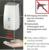 WENKO Seifen Spender Chrom 650ml Infrarot Sensor nachfüllb. Produktbild-Vorschau 3